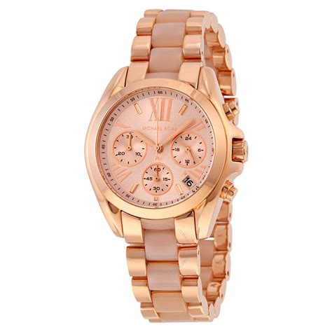 michael kors bradshaw mini rose gold|Michael Kors rose gold.